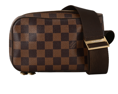 Vintage Geronimo Sling Crossbody, &pound;450, Handbags, Brown, Canvas, Front view